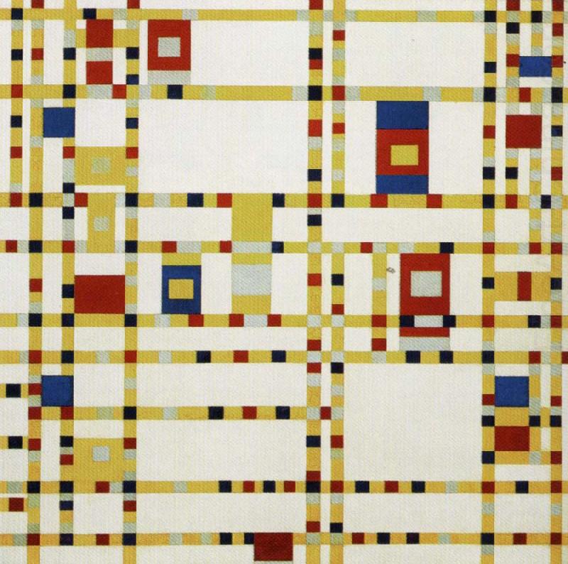 Broadway Boogie Woogie, Piet Mondrian